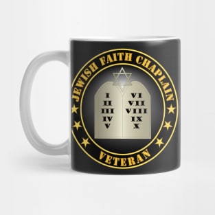 Jewish Faith Chaplain Veteran Mug